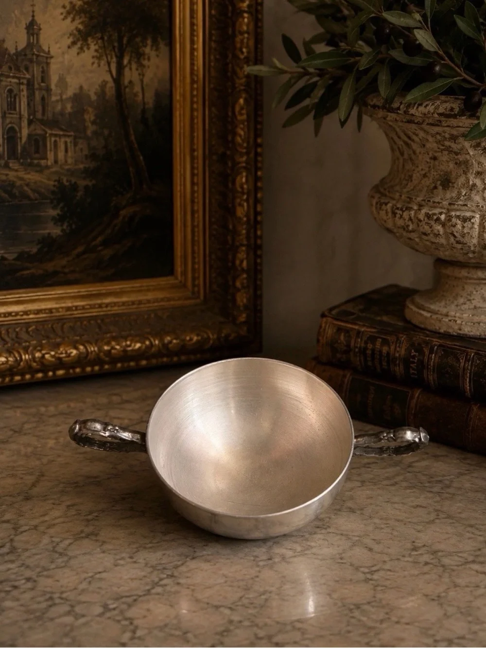 Leonard Silverplate Footed Creamer, Lidded Footed Sugar Bowl